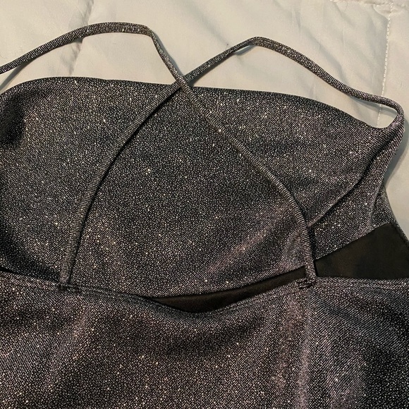 Silver Black Dress - Picture 3 of 4